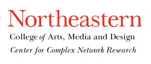 Northeastern - College of Arts, Media and Design & College of Science & Center for Complex Network Research